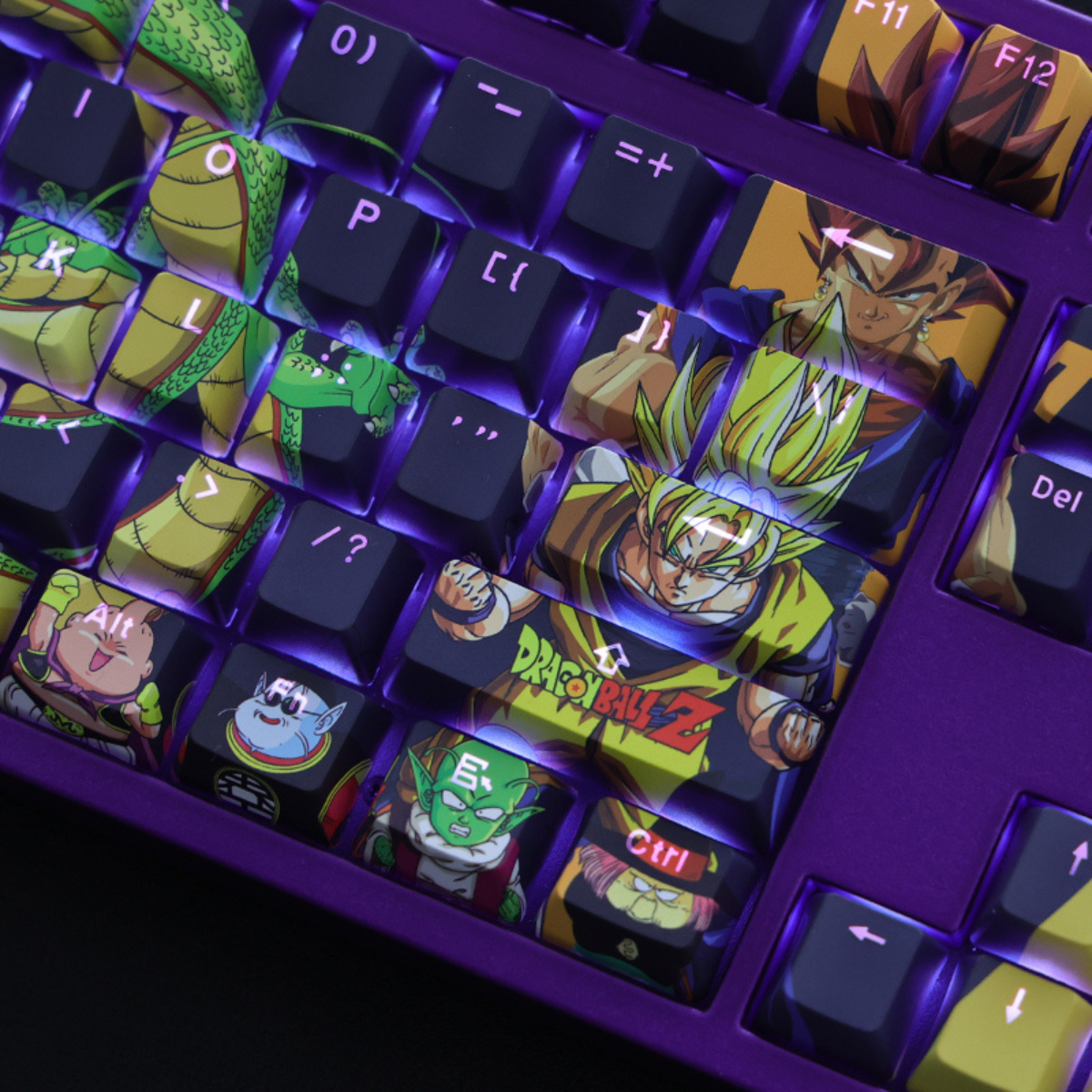 D.r.a.g.o.n B.a.l.l Keycap Set – Custom Anime Keycaps for Mechanical Keyboards
