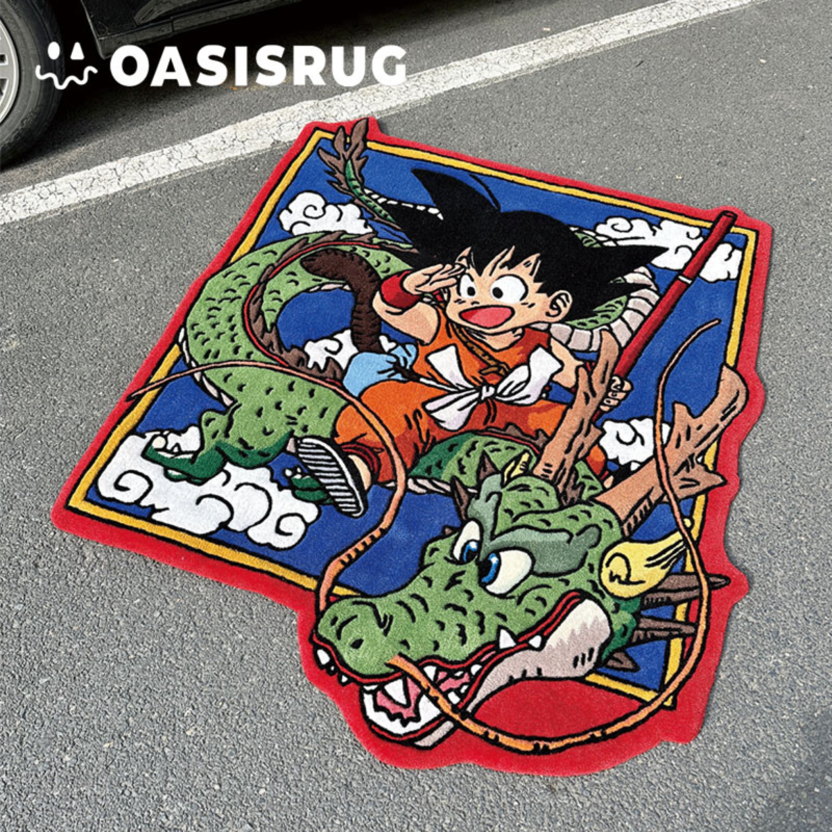 Pre Sale / Made to order Handmade Rug – G.o.k.u & S.h.e.n.r.o.n Tufted Carpet Decor