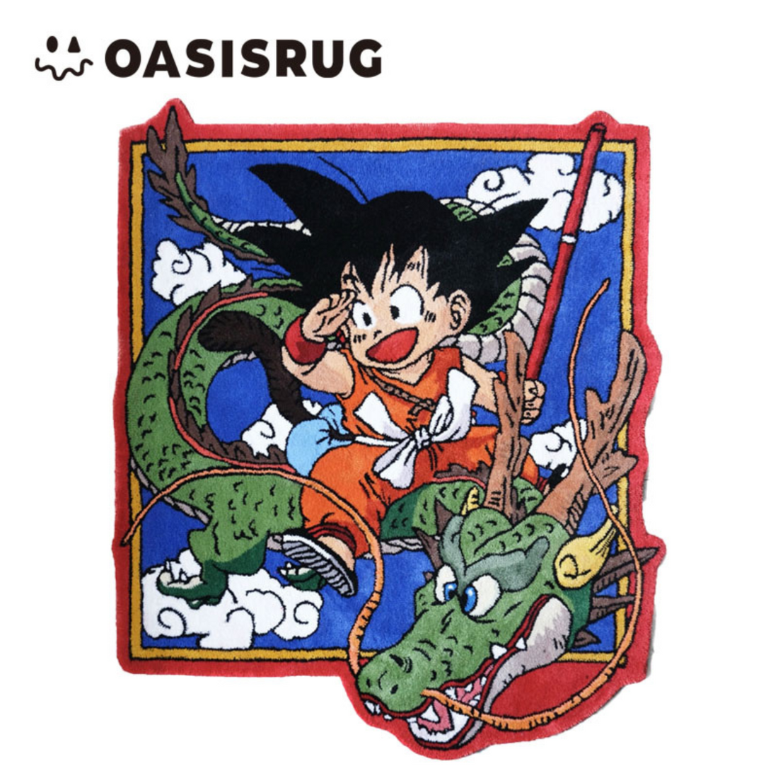 Pre Sale / Made to order Handmade Rug – G.o.k.u & S.h.e.n.r.o.n Tufted Carpet Decor