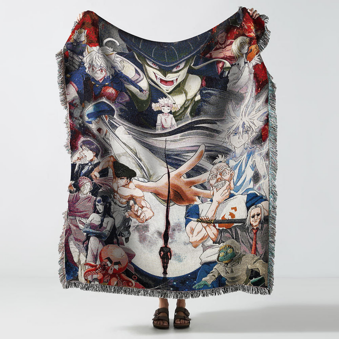 D.r.a.g.o.n B.a.l.l Woven Blanket – Cozy Sofa or Bed Cover