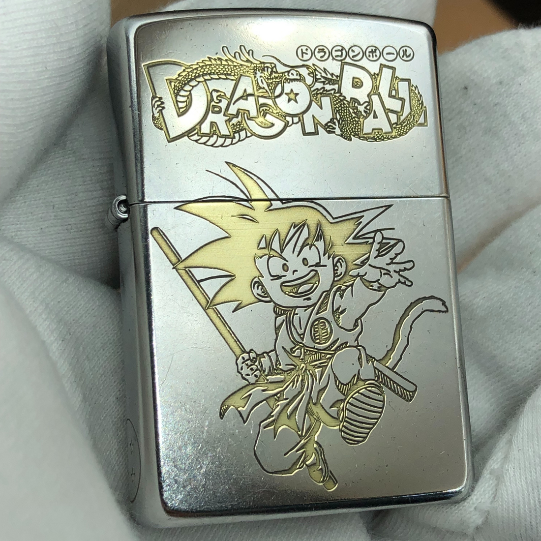 D.r.a.g.o.n B.a.l.l Zippo Lighter Classic Street Chrome – Deep Engraved Kid G.o.k.u Design
