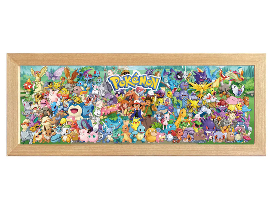 Gaminin™ GlowBox | 3D Anime LED Night Light with Acrylic Art & Wooden Base