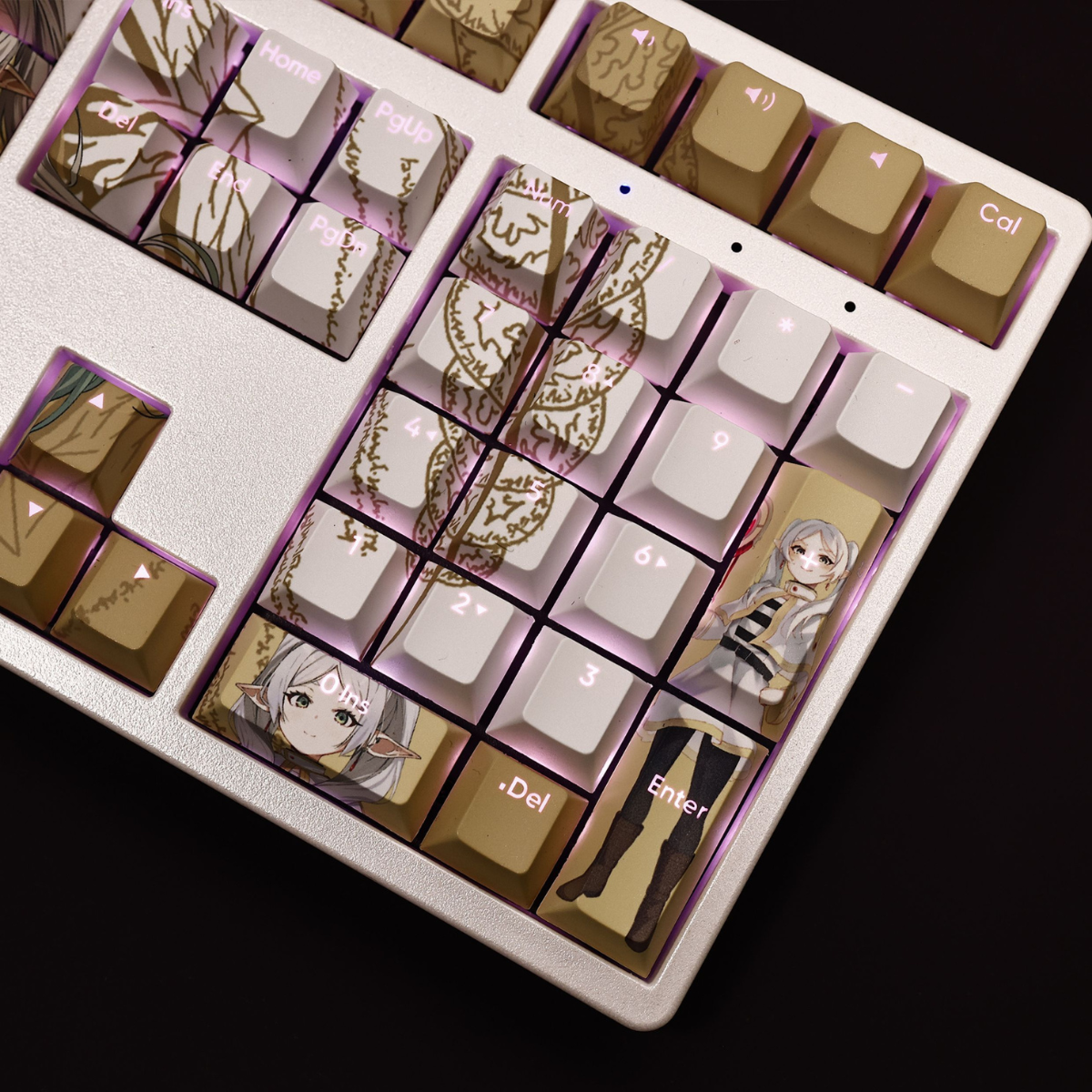 Frieren Keycap Set – Anime Keycaps for Mechanical Keyboards