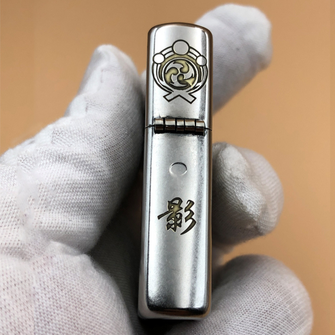 Genshin Impact Deep Engraved Zippo Lighter – Custom Design