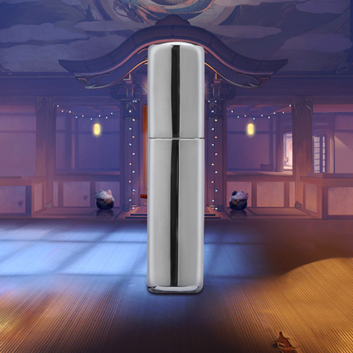 Gojo Satoru & Geto Suguru Zippo Lighter - Black Ice Engraved Series