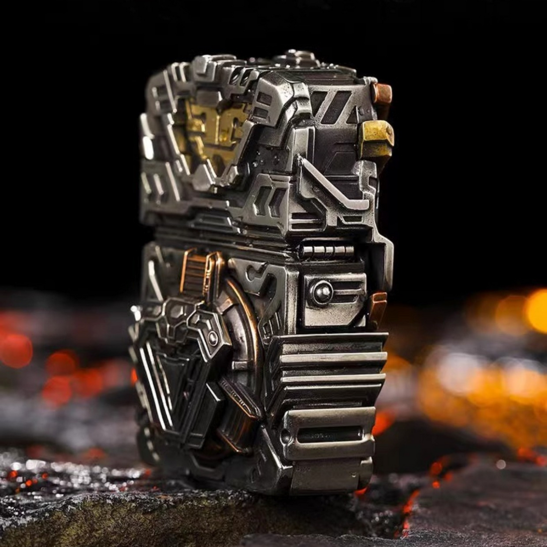 Gundam Thunder Mecha Zippo Lighter, Luminous Heavy Armor