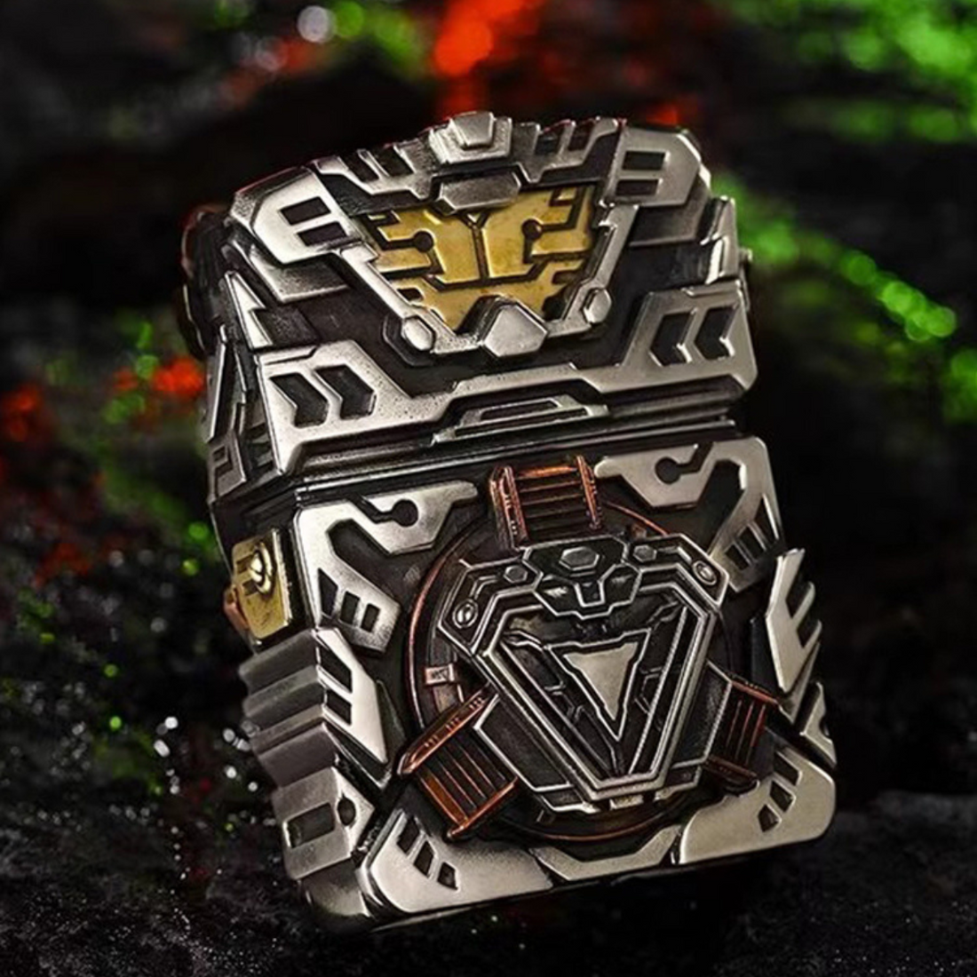 Gundam Thunder Mecha Zippo Lighter, Luminous Heavy Armor
