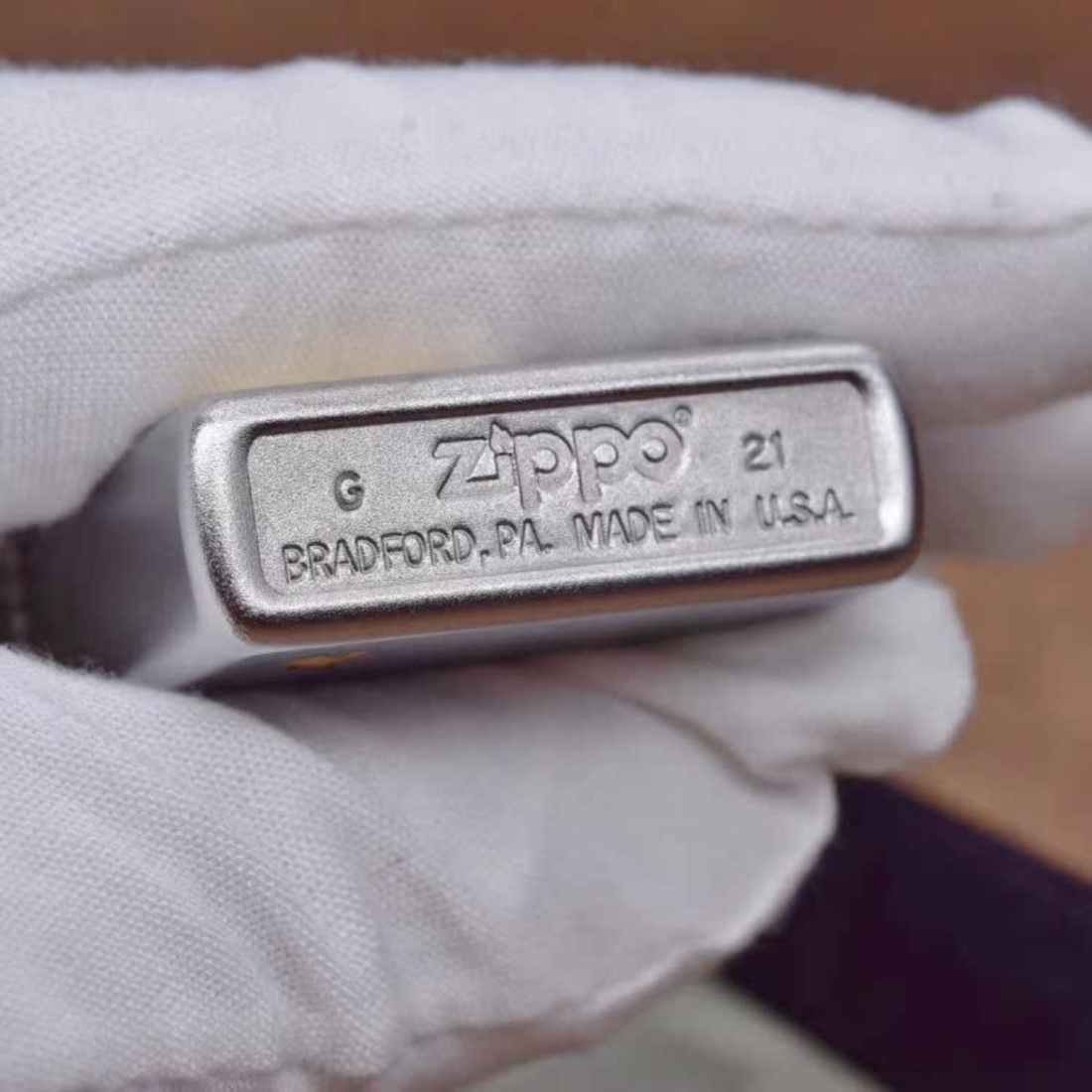 Gundam Monster Zippo – Genuine Deep Carved Gold Mech Lighter