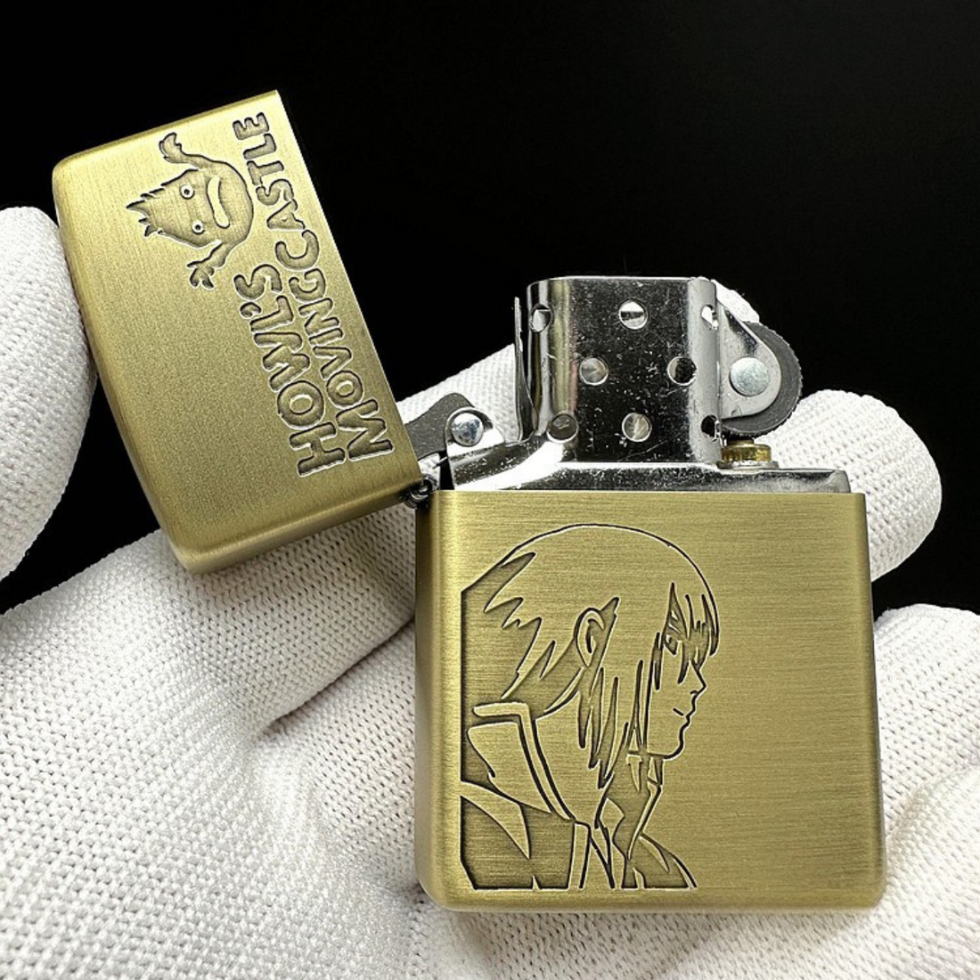 Castle in the Sky & Howl Anime | Zippo NZ-14 Brass Lighter