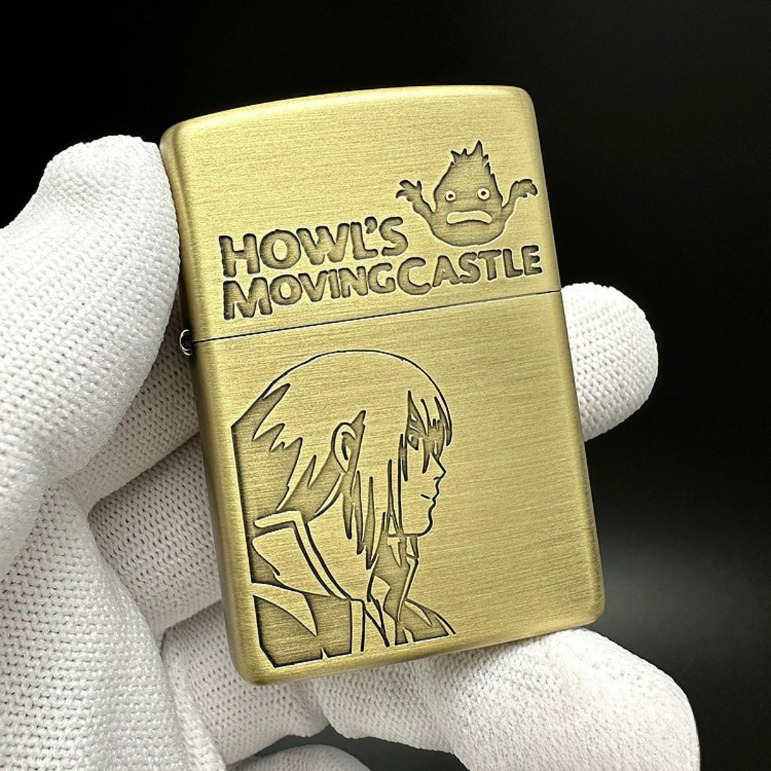 Castle in the Sky & Howl Anime | Zippo NZ-14 Brass Lighter