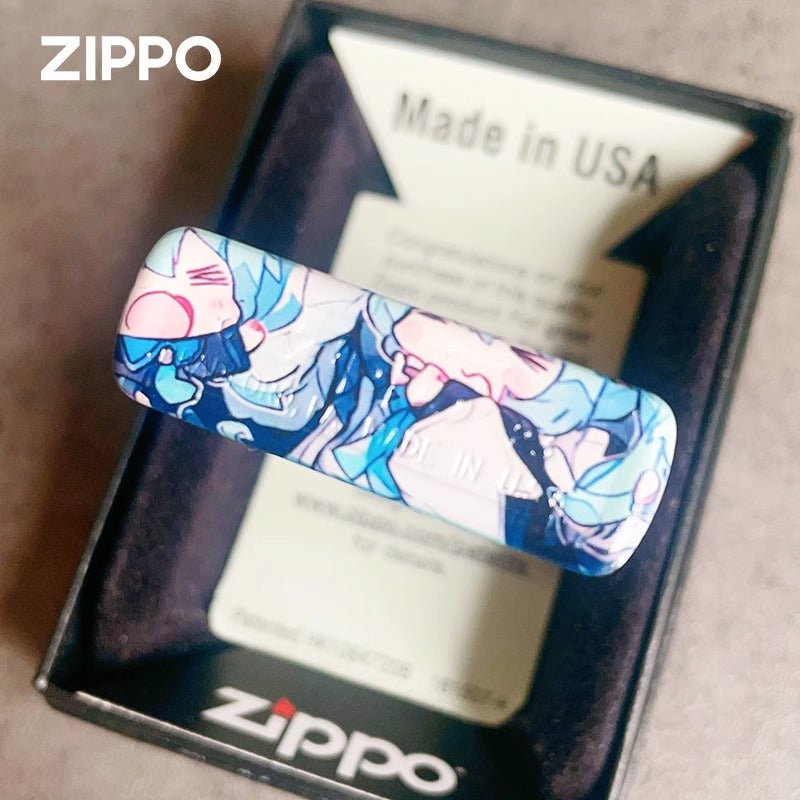 Hatsune Miku 3D Zippo Lighter – Custom Anime Design