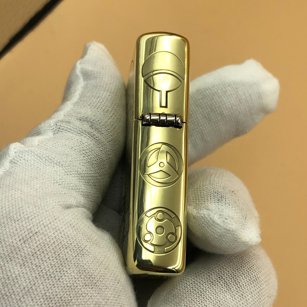 Itachi Uchiha Custom Engraved Lighter – Model 254B Copper | Deep Engraving |Armor and Standard Versions