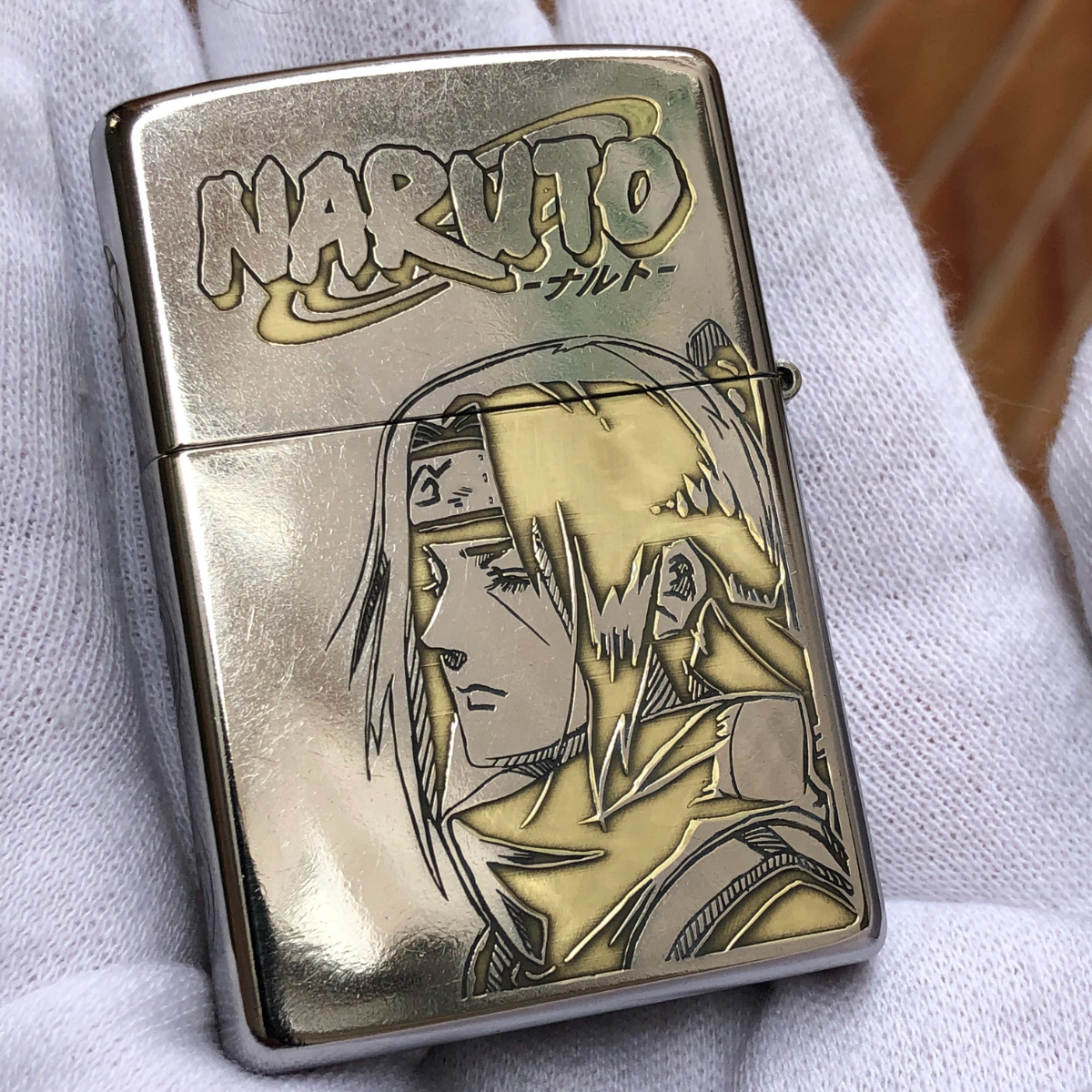 Itachi Uchiha Zippo Lighter – Deep Engraved by Moklax | Naruto Anime Gift for Boyfriend