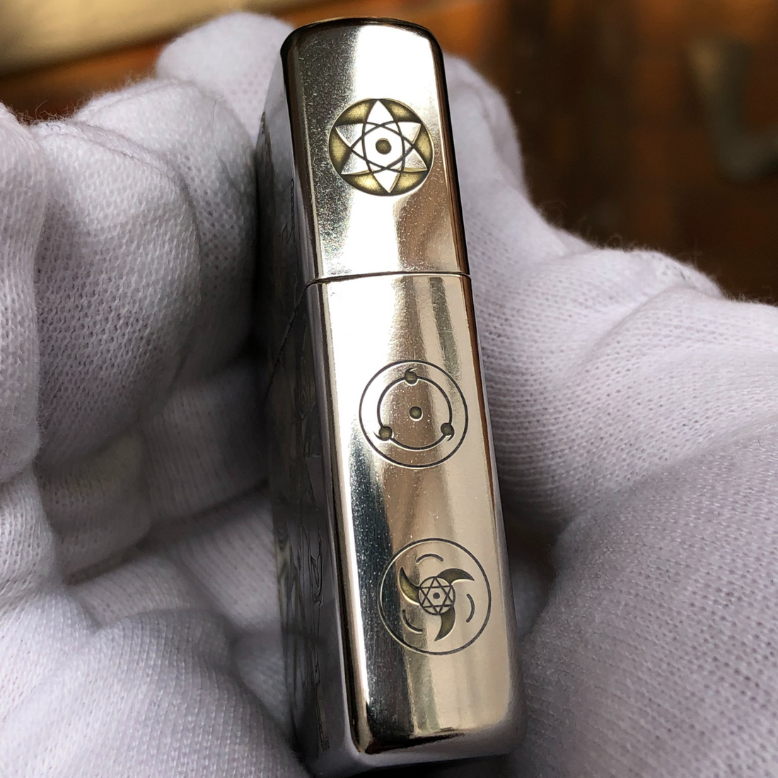 Itachi Uchiha Zippo Lighter – Deep Engraved by Moklax | Naruto Anime Gift for Boyfriend