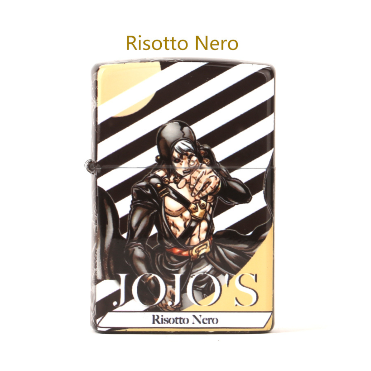 JoJo's Bizarre Adventure 3D Painted Zippo Lighter – Custom Anime Collection