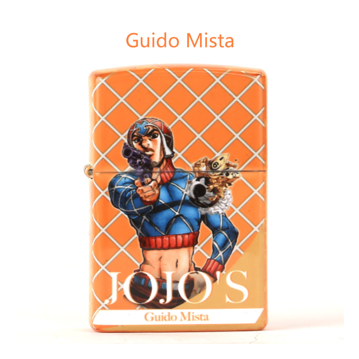 JoJo's Bizarre Adventure 3D Painted Zippo Lighter – Custom Anime Collection
