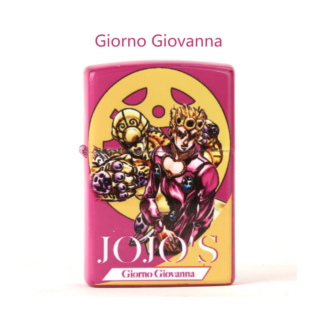 JoJo's Bizarre Adventure 3D Painted Zippo Lighter – Custom Anime Collection