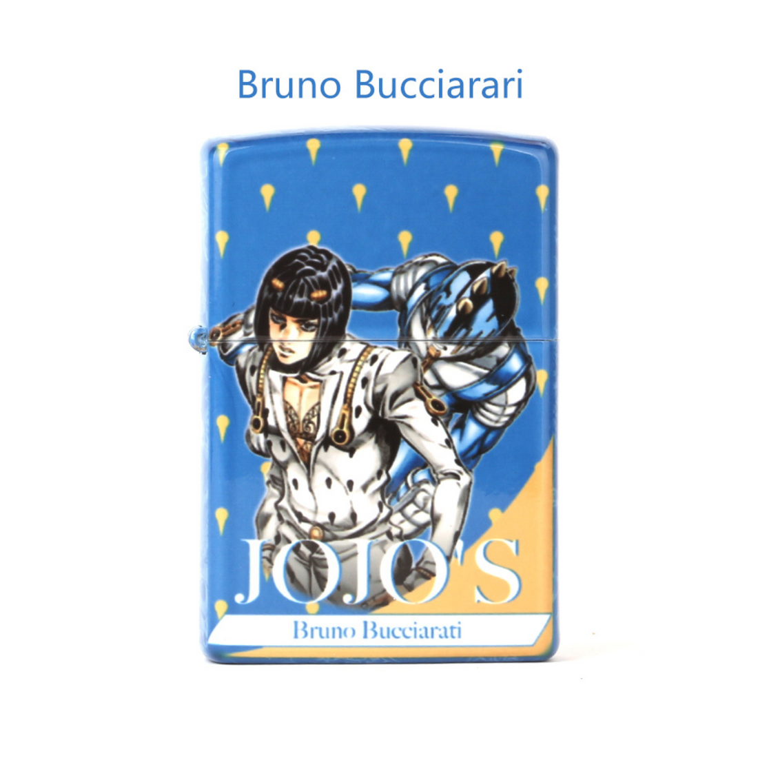 JoJo's Bizarre Adventure 3D Painted Zippo Lighter – Custom Anime Collection