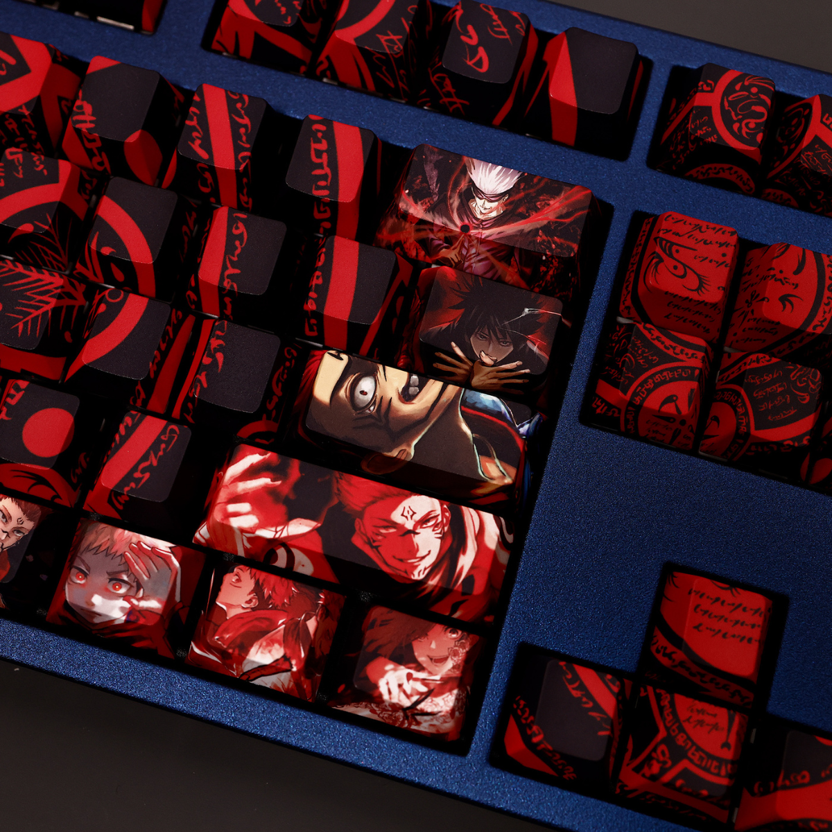 Jujutsu Kaisen Keycap Set – Custom Anime Keycaps for Mechanical Keyboards