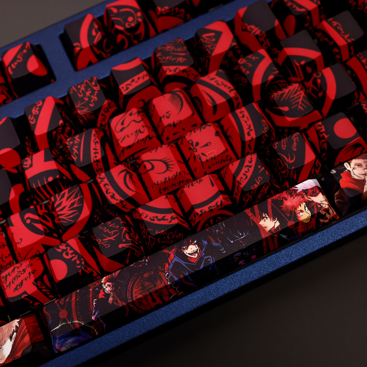 Jujutsu Kaisen Keycap Set – Custom Anime Keycaps for Mechanical Keyboards