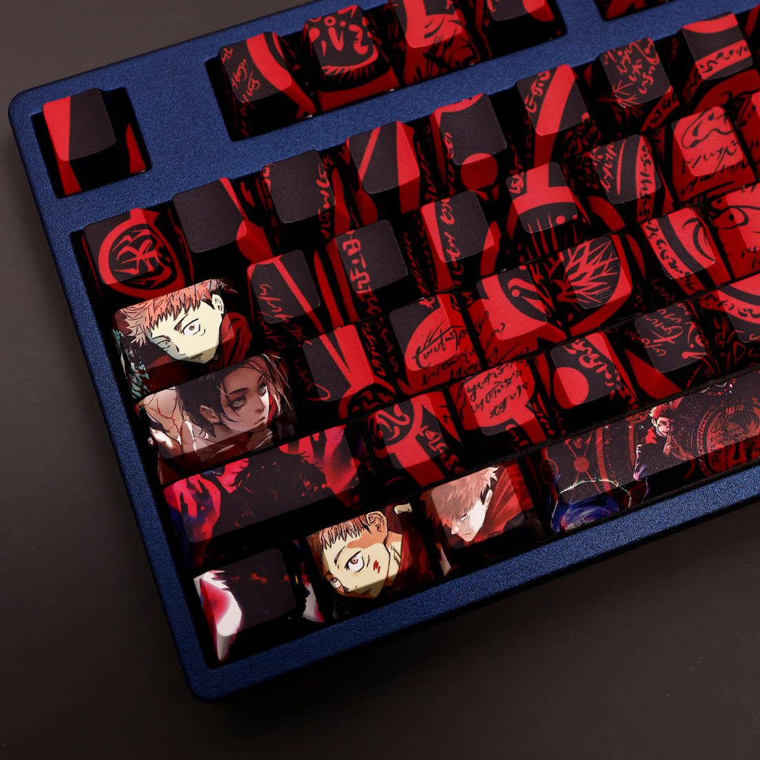 Jujutsu Kaisen Keycap Set – Custom Anime Keycaps for Mechanical Keyboards