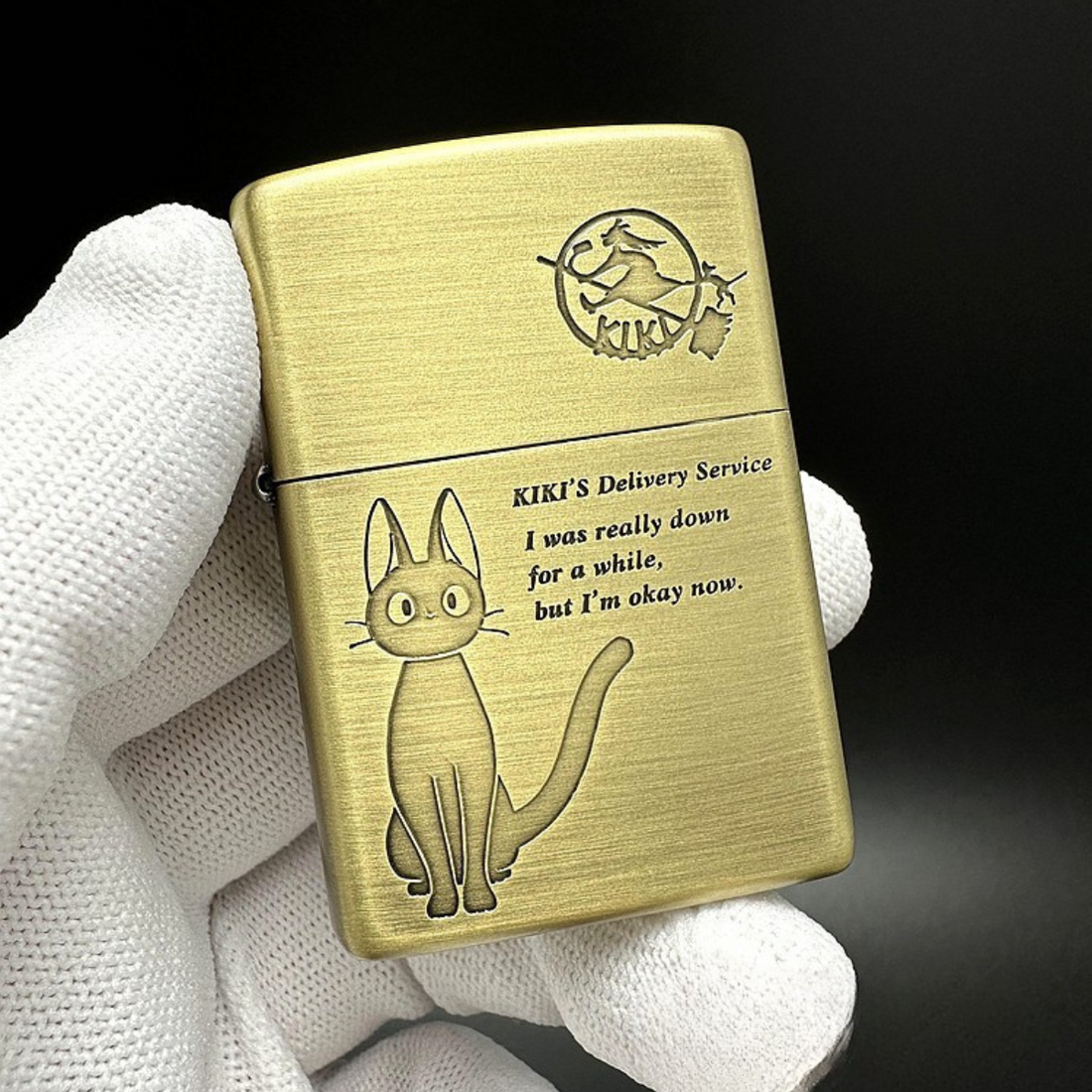 Zippo Kiki's Delivery Service Brass | Ghibli Anime Lighter