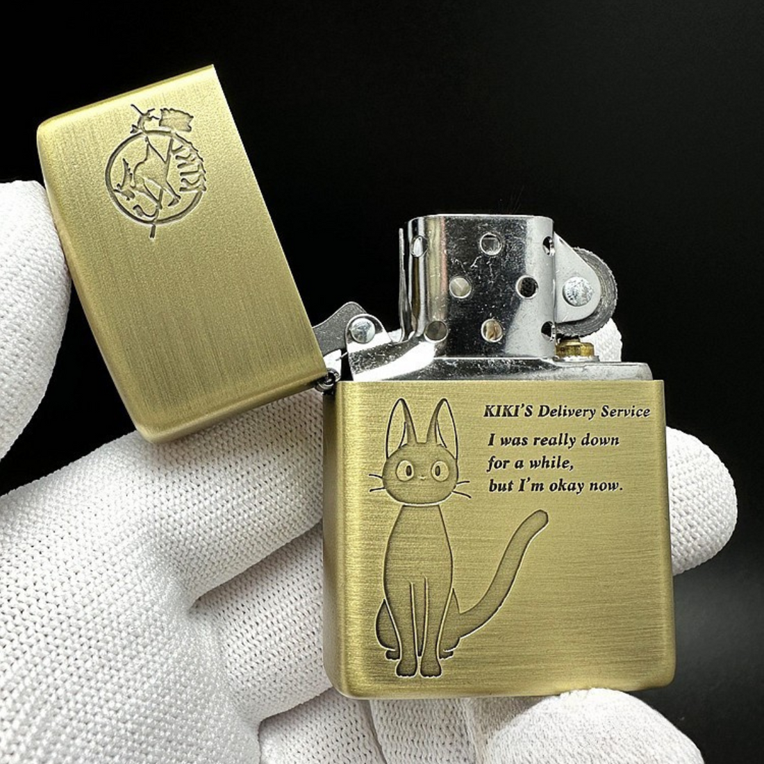 Zippo Kiki's Delivery Service Brass | Ghibli Anime Lighter