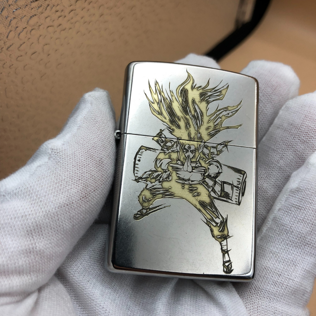 Madara Uchiha Zippo Classic Street Chrome Lighter –  Unique Naruto Gift for Boyfriend
