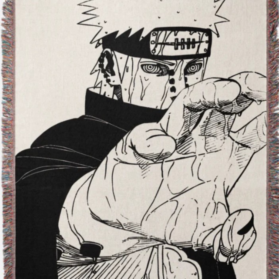 N.a.r.u.to Woven Blanket – Cozy Sofa or Bed Cover