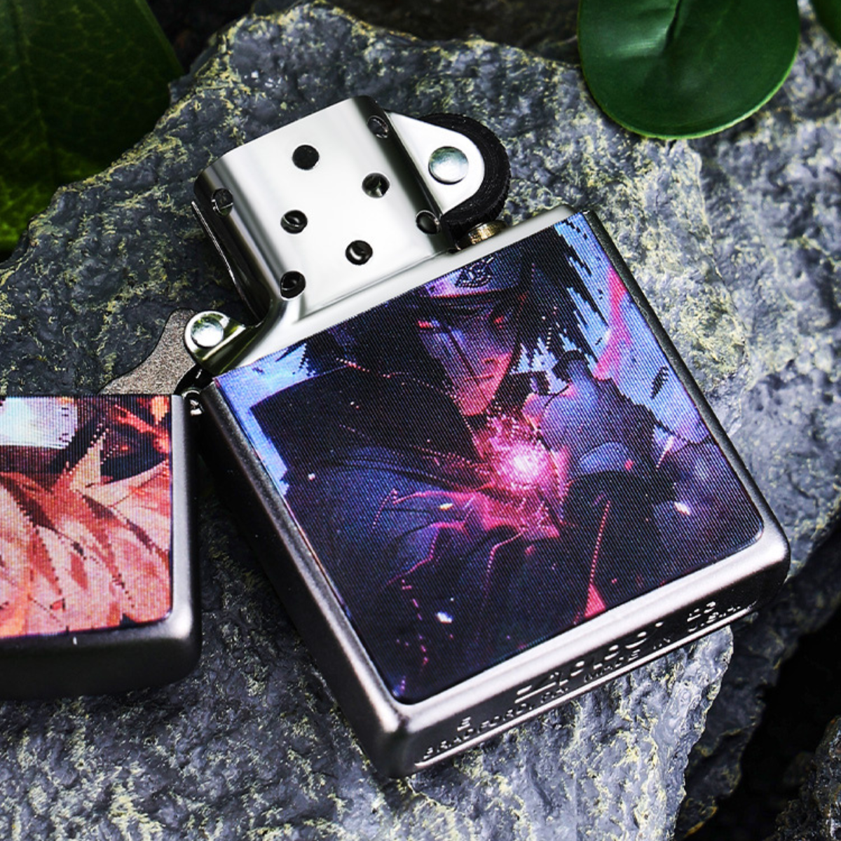Anime Zippo Lighter - Na.ru.to 3D Flip Design | Naruto Lenticular Cover