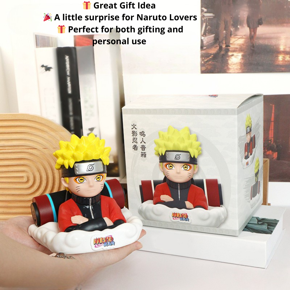 N.a.r.u.t.o S.h.i.p..p.u.d.e.n Bluetooth Speaker & Desk Decor