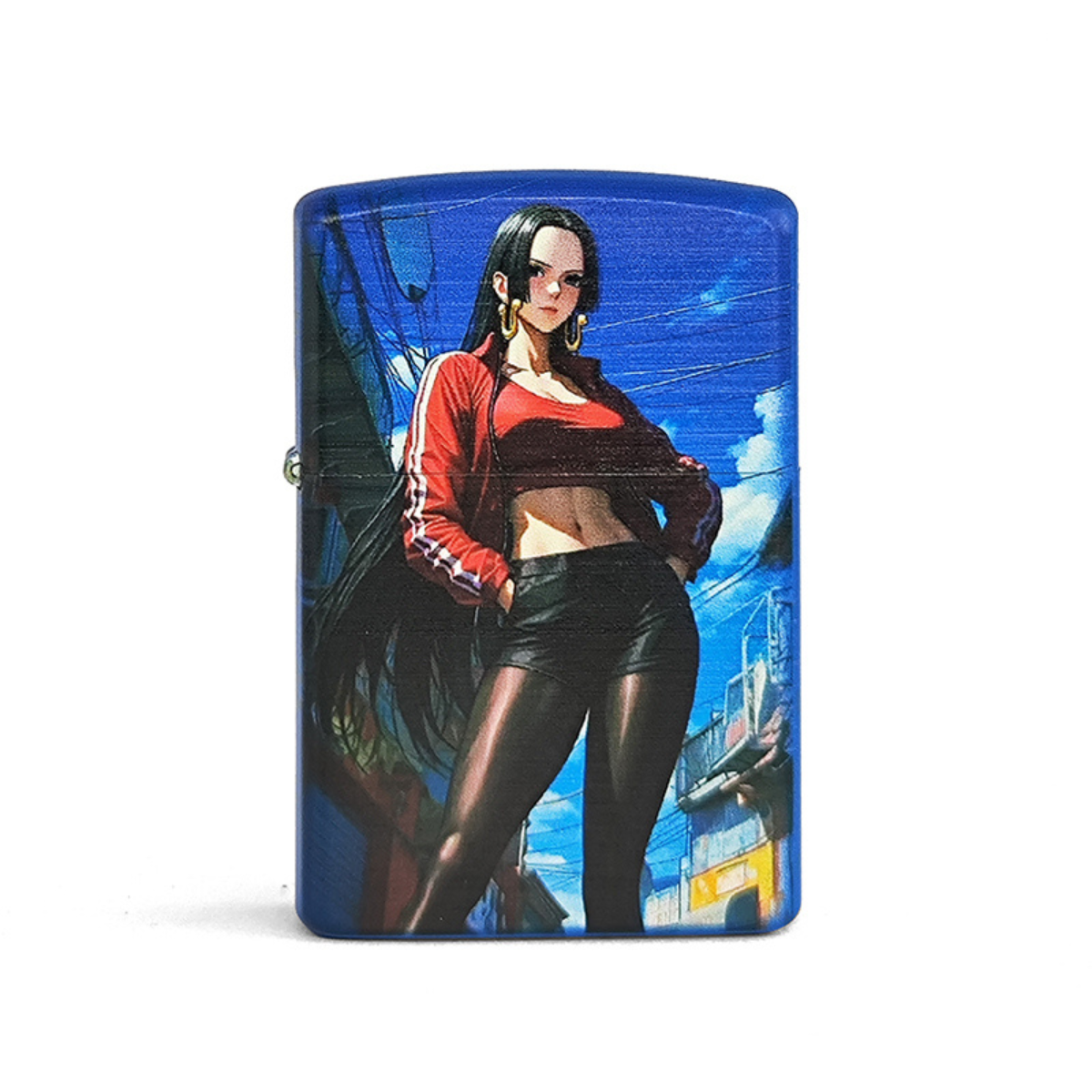 Ni.co Ro.b.in O.ne P.ie.ce Custom Lighter – Zorro 3D Anime Design