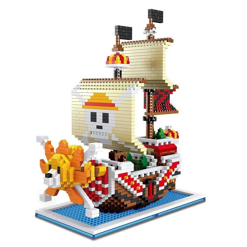 O.ne P.iec.e Pixel Art Mosaic Kit - DIY Art Set for Anime Fans