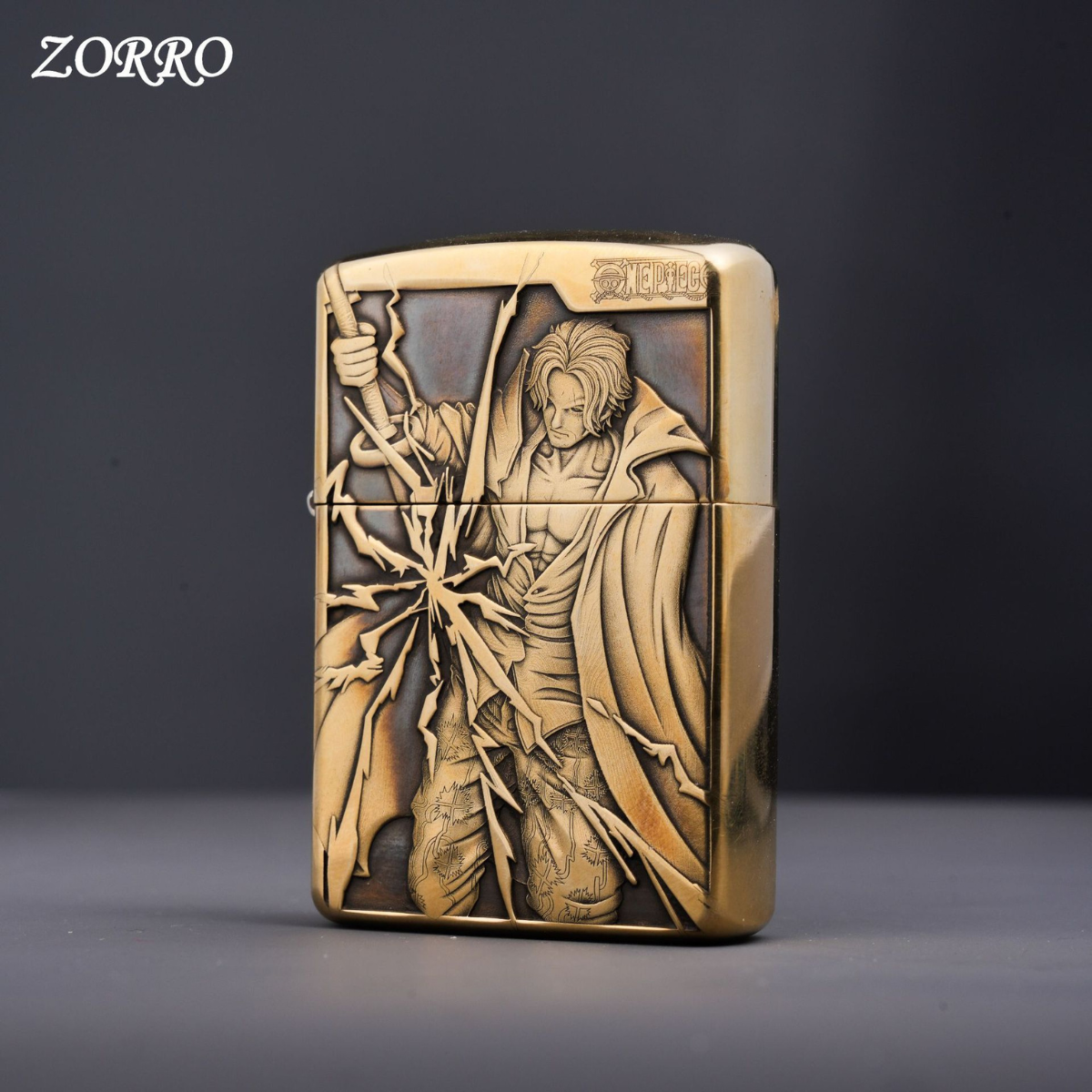 O.n.e Pi.ec.e 3D Engraved Brass Lighters Collection - Custom Anime Gifts for Collectors