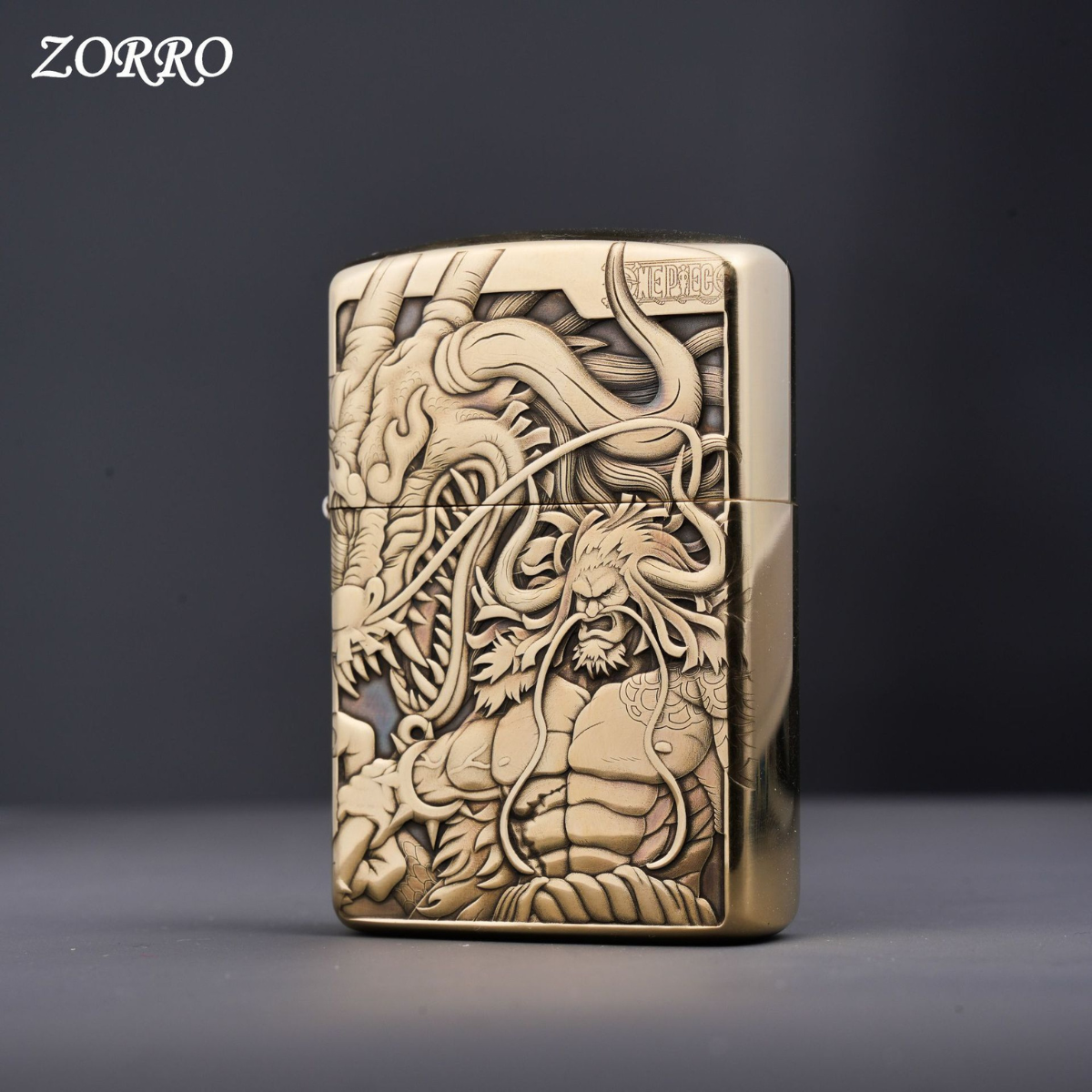 O.n.e Pi.ec.e 3D Engraved Brass Lighters Collection - Custom Anime Gifts for Collectors