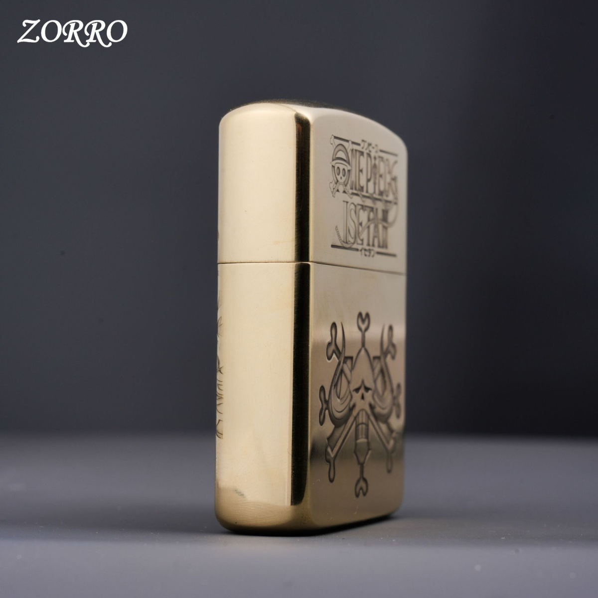 O.n.e Pi.ec.e 3D Engraved Brass Lighters Collection - Custom Anime Gifts for Collectors