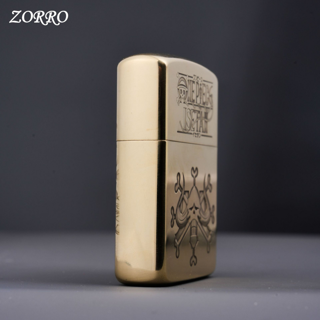 O.n.e Pi.ec.e 3D Engraved Brass Lighters Collection - Custom Anime Gifts for Collectors
