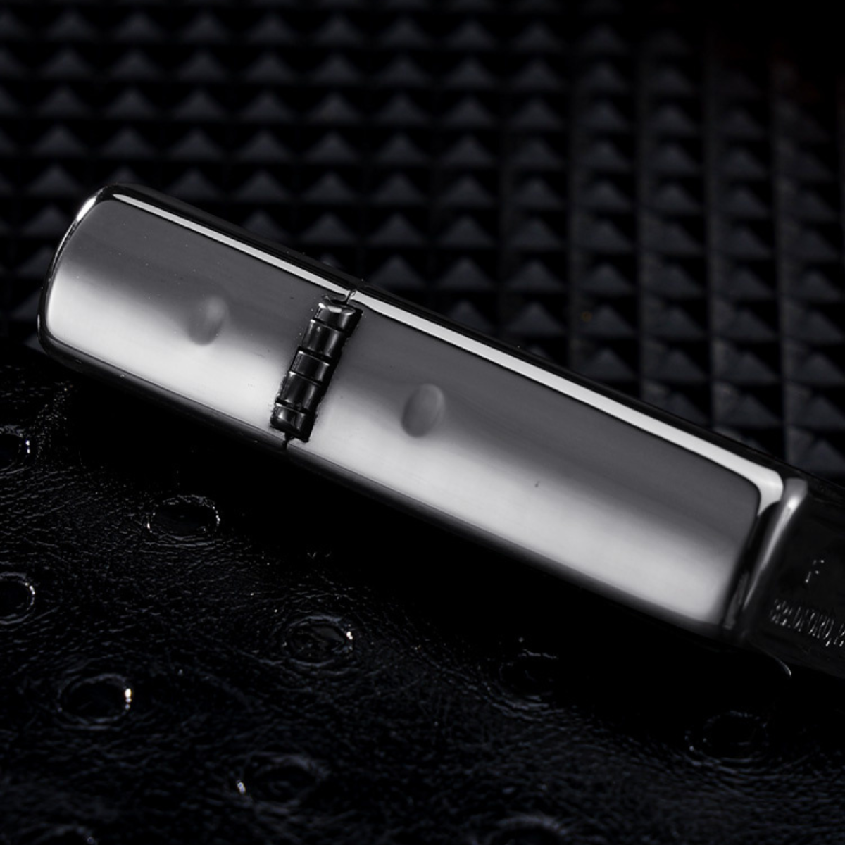 Parasite Anime Zippo Lighter Two-Sided Engraved Black Ice