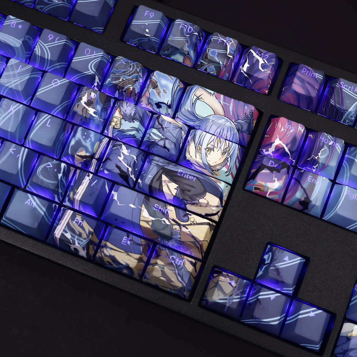 Rimuru Tempest Keycap Set – Anime Keycaps for Mechanical Keyboards