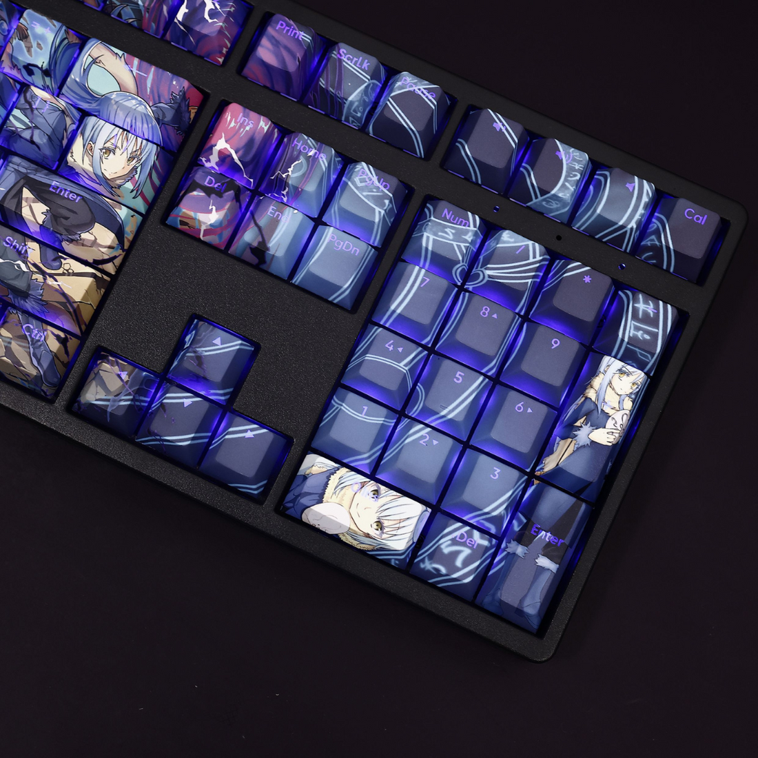 Rimuru Tempest Keycap Set – Anime Keycaps for Mechanical Keyboards