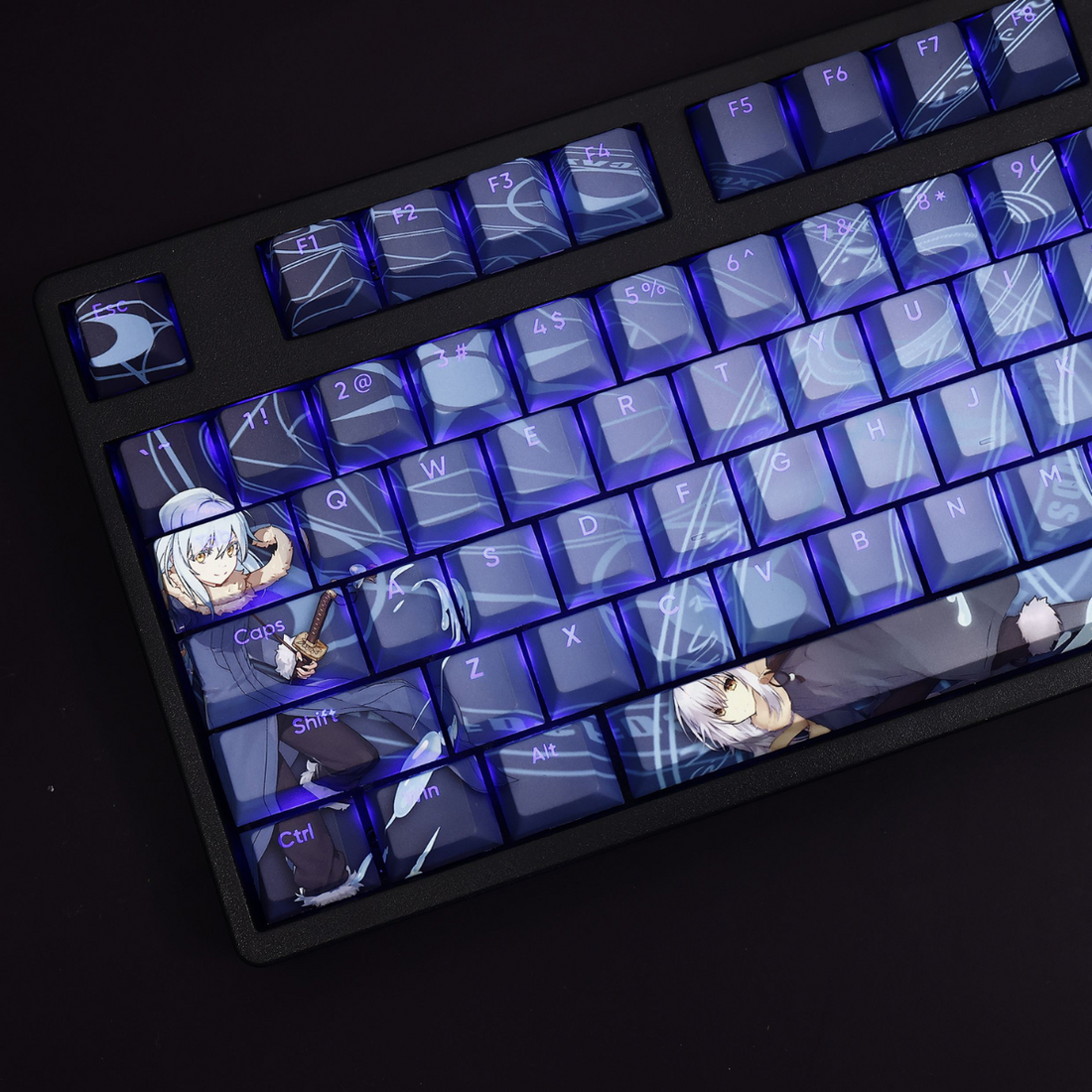 Rimuru Tempest Keycap Set – Anime Keycaps for Mechanical Keyboards