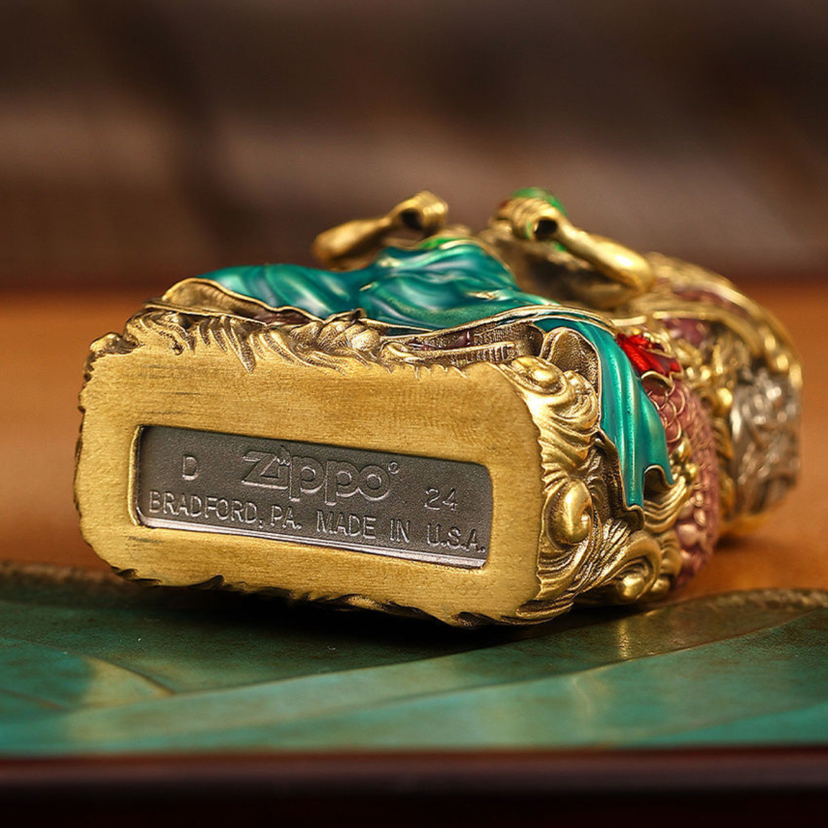 Ro.ro.noa Zo.ro Zippo Lighter, Limited Edition, Heavy Armor, Luminous