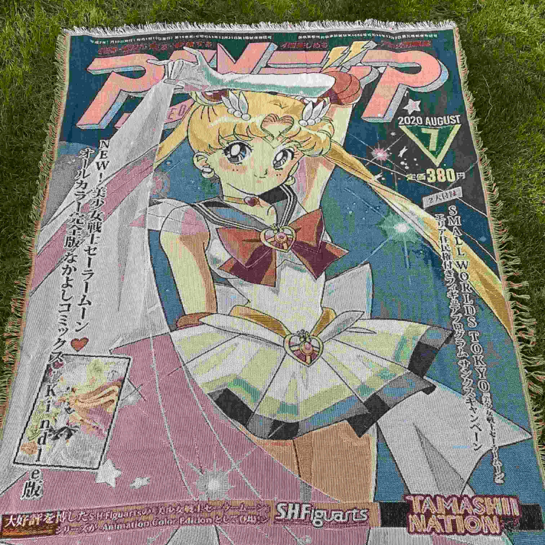 S.a.i.l.o.r M.o.on Woven Blanket – Cozy Sofa or Bed Cover