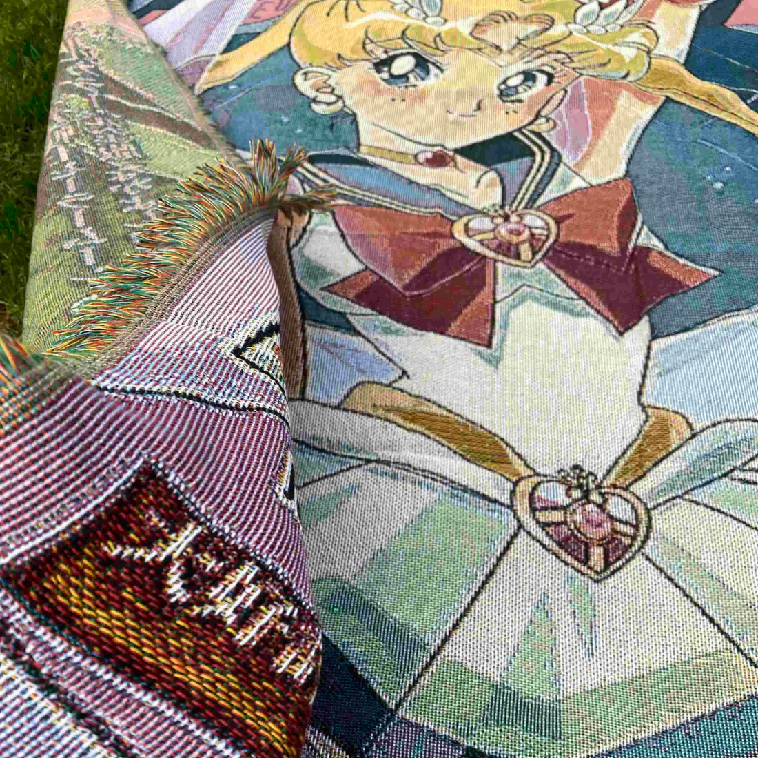 S.a.i.l.o.r M.o.on Woven Blanket – Cozy Sofa or Bed Cover