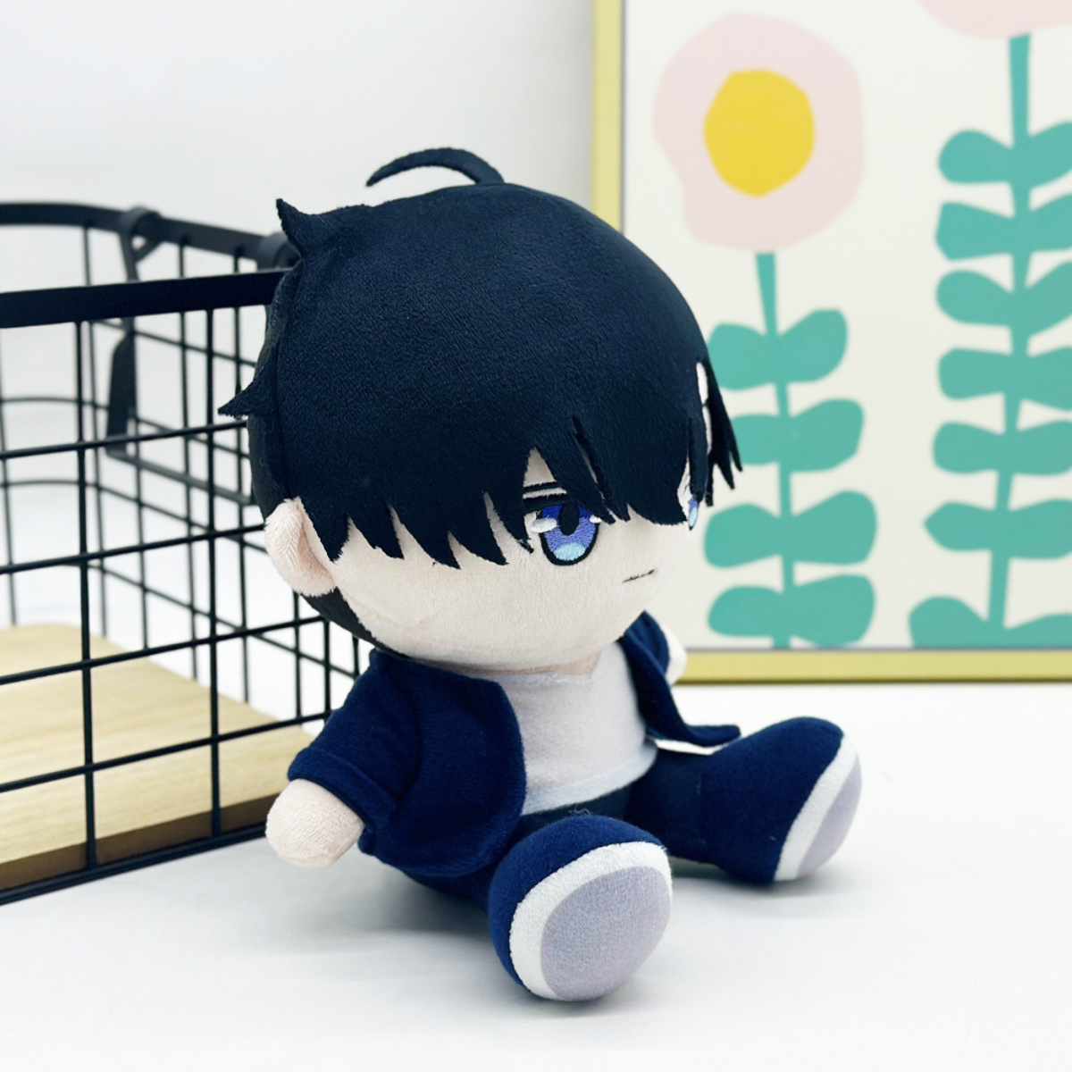 Sung Jin-Woo Plush Toy 21cm – Solo Leveling Anime Soft Stuffed Doll