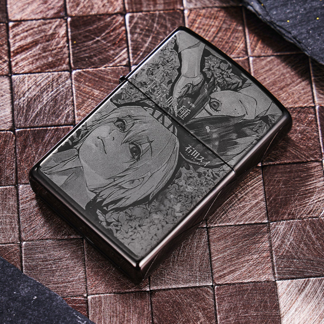 Tokyo Ghoul Zippo Lighter, Official Laser Engraved, Anime Design