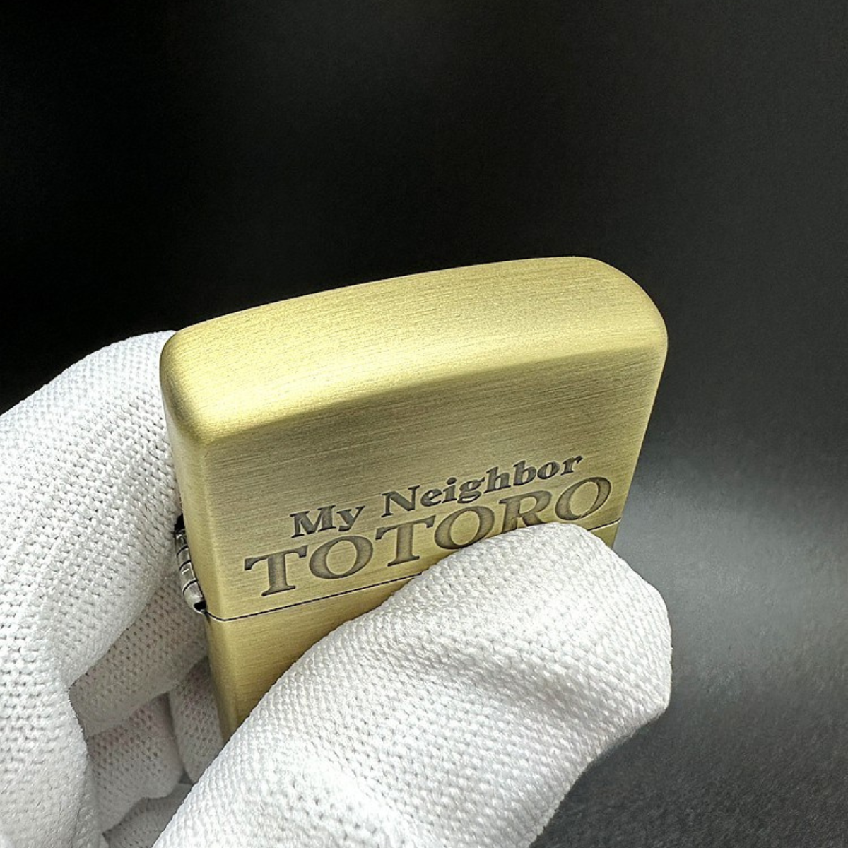 Totoro Rare Zippo Lighter Brass Engraved | Studio Ghibli Anime