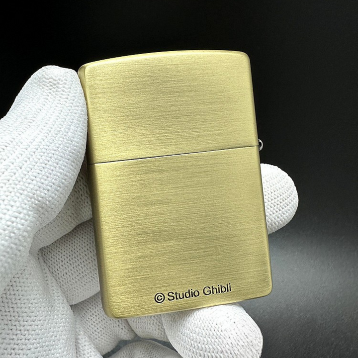 Totoro Rare Zippo Lighter Brass Engraved | Studio Ghibli Anime