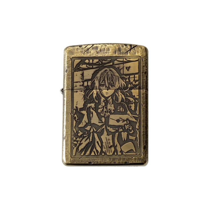 Violet Evergarden Zippo Lighter - Pure Copper Antique Hand Made
