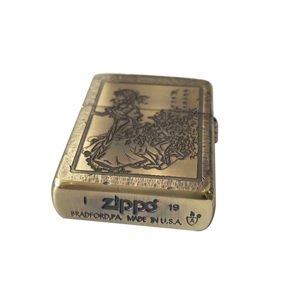 Violet Evergarden Zippo Lighter - Pure Copper Antique Hand Made